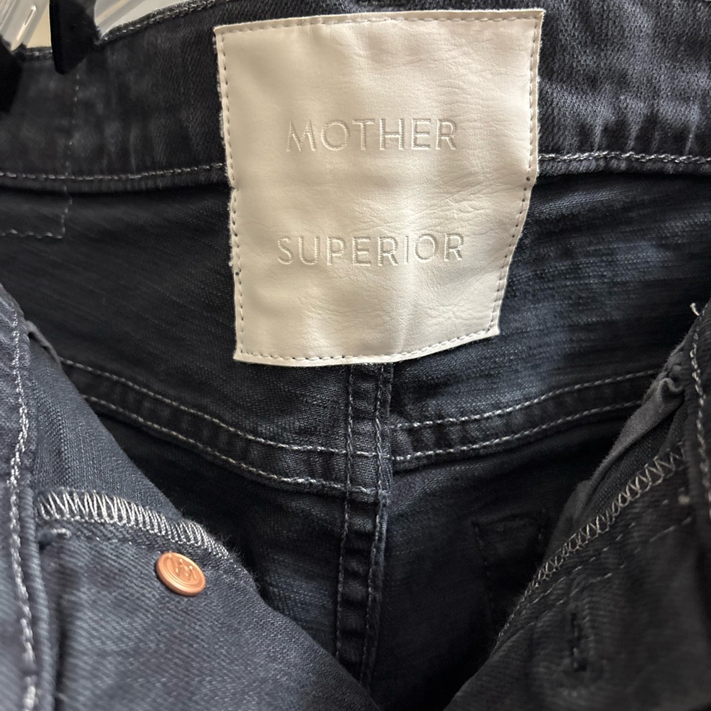EUC Mother Scrapper Cuff Ankle Fray Jean - Picture 4 of 8